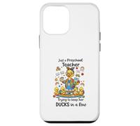 Custodia per iPhone 12 mini Preschool Teacher Funny Classroom Humor Pre-K Teacher Gift