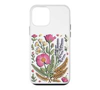 Custodia per iPhone 12 mini Pressed Wildflower Meadow Florist Botanical Art
