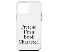 Custodia per iPhone 12 mini Pretend I'm A Book Character World Book Day Biblioteca Settimana