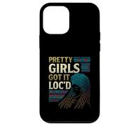 Custodia per iPhone 12 mini Pretty Girls Got It Loc'd capelli naturali Locs Fiducia Stile