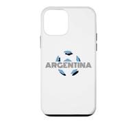 Custodia per iPhone 12 mini Profilo del pallone da calcio retrò della Coppa del Mondo Argentina