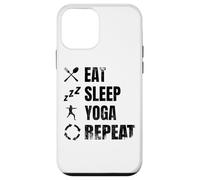 Custodia per iPhone 12 mini Programma giornaliero di yoga Esercizio di yoga