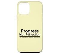 Custodia per iPhone 12 mini Progress Not Perfection Inspirational Self Improvement