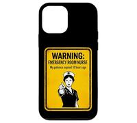 Custodia per iPhone 12 mini Pronto soccorso infermiera avverte la mia pazienza scaduto ore fa