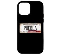 Custodia per iPhone 12 mini Puebla Mexico License Plate Mexican Travel Vacation Beach