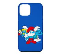 Custodia per iPhone 12 mini Puffi Grande Papà Puffetta Brainy Cartoon Retro 80s 90s Pose