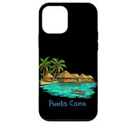 Custodia per iPhone 12 mini Punta Cana Repubblica Dominicana Viaggio Souvenir Città Regalo