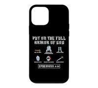 Custodia per iPhone 12 mini Put On The Full Armor God Funny Saying Christian