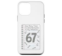 Custodia per iPhone 12 mini Quante volte ho chiesto ai miei studenti di prestare attenzione 67
