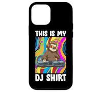 Custodia per iPhone 12 mini Questa È La Mia Maglietta Da Dj Dj Pigro Musica Edm Rave