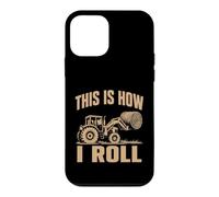 Custodia per iPhone 12 mini Questo è il modo in cui rotolo il design dell'agricoltore di balle di fieno del tratt