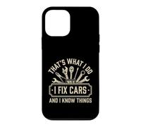 Custodia per iPhone 12 mini Questo è quello che faccio aggiusto le auto e so cose - Car Guy