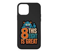 Custodia per iPhone 12 mini Questo otto è un grande mostro vibrazioni di compleanno