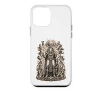 Custodia per iPhone 12 mini Ra Sun Dio Falcon Guardian Antico Egitto Mitico Arte