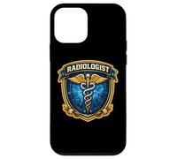 Custodia per iPhone 12 mini Radiologo Medico Radiologia Medico Distintivo Caduceo