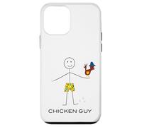 Custodia per iPhone 12 mini Ragazzo divertente del pollo degli uomini, allevamento di pollo del ragazzo