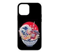 Custodia per iPhone 12 mini Ramen Tokyo Tower Grande onda di Kanagawa Giappone Souvenir