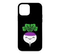 Custodia per iPhone 12 mini Rapa vegetali divertenti alimenti alimentari semplice rapa
