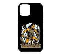 Custodia per iPhone 12 mini Re Leonida di Sparta 540 dc Spartano con elmetto