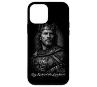Custodia per iPhone 12 mini Re Riccardo Il Re Crociato Medievale Cuor di Leone