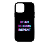 Custodia per iPhone 12 mini Read Return Repeat Bookworm Reading Teacher Librarian Book