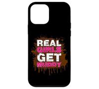Custodia per iPhone 12 mini Real Girls get muddy Muddy Race fango Mud Run