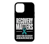 Custodia per iPhone 12 mini Recovery Matters Drug Alcol Addiction Awareness Teal