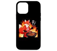 Custodia per iPhone 12 mini Red Fox Cooking Grill BBQ Funny Gift Red Fox