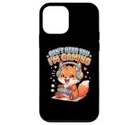 Custodia per iPhone 12 mini Red Foxs Gaming Can't Hear You I'm Gaming Fox
