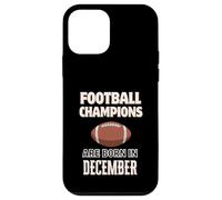 Custodia per iPhone 12 mini Regalo di compleanno per campioni di calcio nati a dicembre