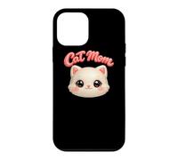 Custodia per iPhone 12 mini Regalo per la festa della mamma, mamma gatto, simpatico
