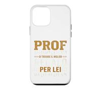 Custodia per iPhone 12 mini Regalo professore prof professoressa fine anno divertente