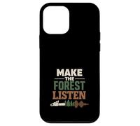 Custodia per iPhone 12 mini Registrazione Terapia Logger Terapia Umorismo Motosega Life Forest