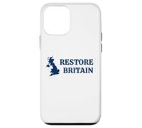 Custodia per iPhone 12 mini Restore Britain - UK Patriot Conservative Graphic (White)