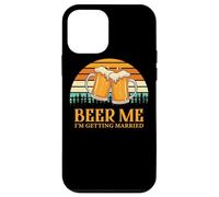 Custodia per iPhone 12 mini Retro Beer Me Getting Married Funny Drinking Team Beer Lover