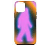 Custodia per iPhone 12 mini Retro Bigfoot Aura Psychedelic Rainbow Squatch Cryptozoology