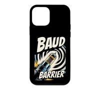 Custodia per iPhone 12 mini Retro Computer Baud Barrier Vintage Dial Up Modem Graphic
