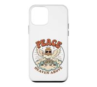 Custodia per iPhone 12 mini Retro Gesù Angelo Ali Groovy Christian