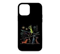 Custodia per iPhone 12 mini Retro Mid-Century Modern Dog 50's 60's Style Funny Dog Cute