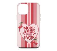 Custodia per iPhone 12 mini Retro Spagnolo Love Quote Cherry Heart Valentine Romance
