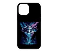 Custodia per iPhone 12 mini Retrò UFO rapimento Foresta Fantascienza