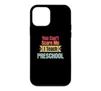 Custodia per iPhone 12 mini Retro You Can't Scare Me I Teach Prescolare Divertente Insegnamento