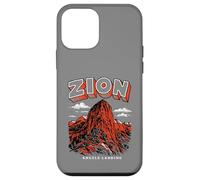 Custodia per iPhone 12 mini Retro Zion National Park Vintage Style Angels Landing Utah