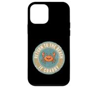 Custodia per iPhone 12 mini Return To The Beach If Crabby Funny Crab