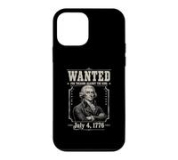 Custodia per iPhone 12 mini Ricercato per tradimento Divertente 4 luglio Thomas Jefferson
