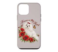 Custodia per iPhone 12 mini Ricordo dei memoriali floreali degli animali domestici del