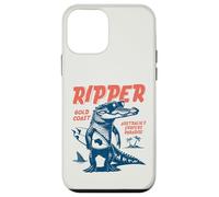 Custodia per iPhone 12 mini Ripper Crocodile Surfer Australia GoldCoast