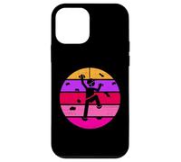 Custodia per iPhone 12 mini Rock Climber Girl - Scalatore da donna, stile retrò