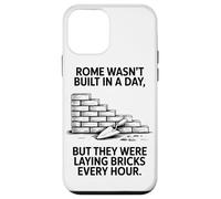 Custodia per iPhone 12 mini Roma Non È Stata Costruita In Un Giorno, Ma I Mattoni