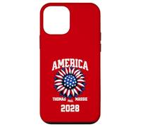 Custodia per iPhone 12 mini Ron Paul Thomas Massie Election 2028 President American Flag